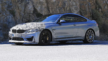 2017 BMW M4 facelift spy photo