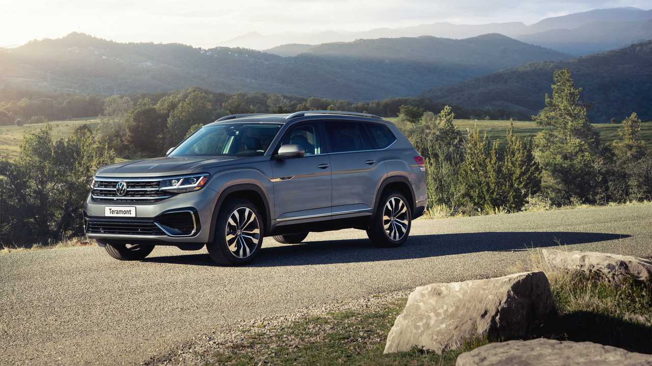 Обновленный Volkswagen Teramont, профиль
