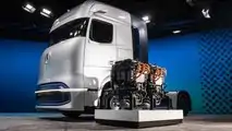 Mercedes GenH2 Truck: Die Zugmaschine und die Brennstoffzellen-Einheit