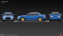 Subaru Impreza WRX nesilleri