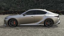 2021 Lexus IS TRD side profile