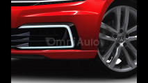 Nuova Volkswagen Golf, il rendering