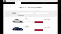 Alfa Romeo Giulia, il configuratore