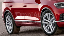 Nuova Volkswagen Touareg, il rendering