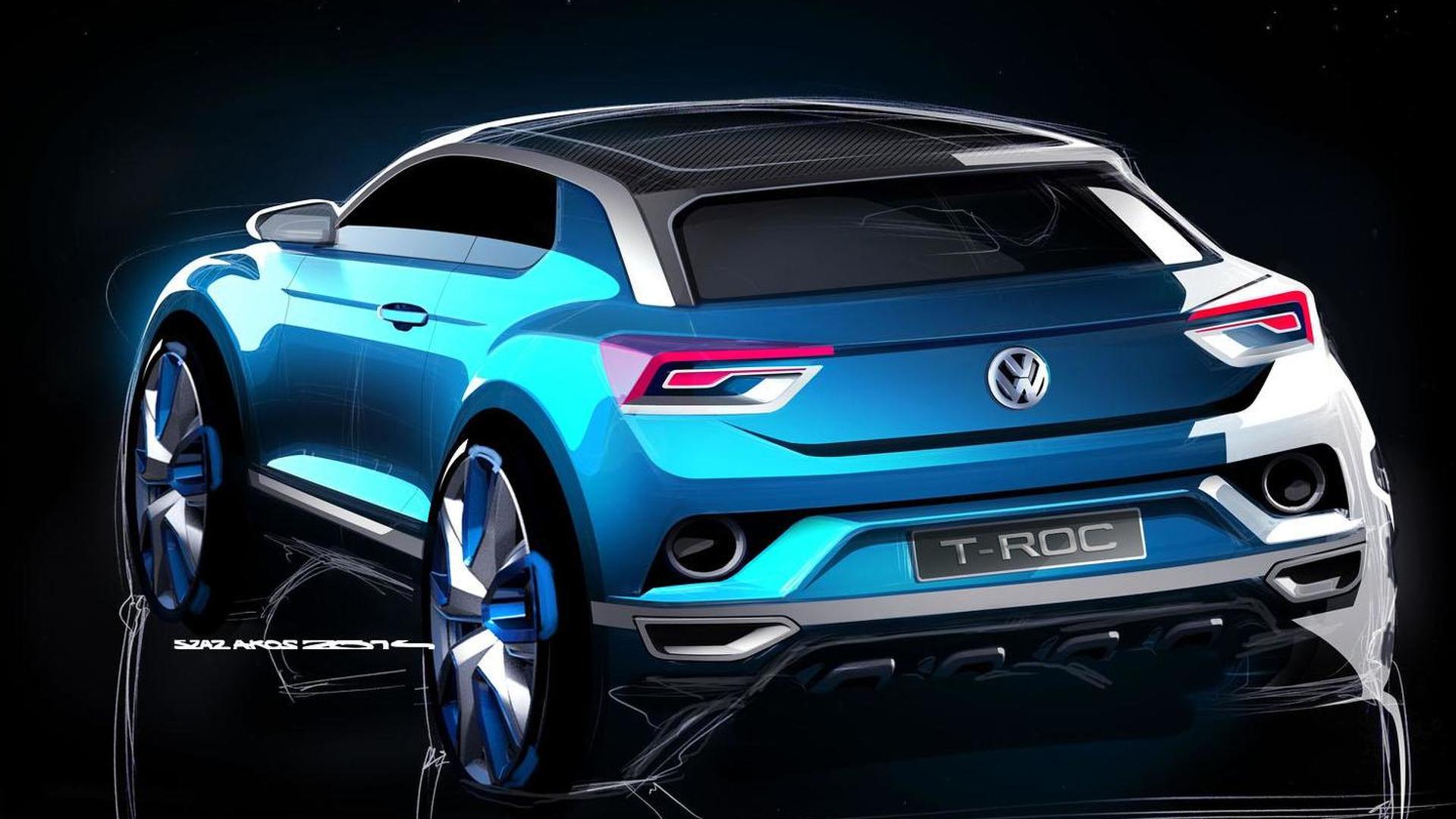 Volkswagen T Roc Concept Unveiled Could Preview A New Crossover