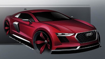 2015 Audi R8 artist rendering