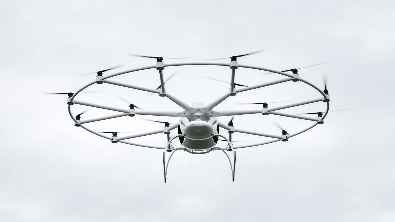 Volo di prova Volocopter