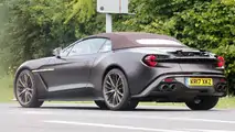 Aston Martin Vanquish Zagato Volante Fotos espía