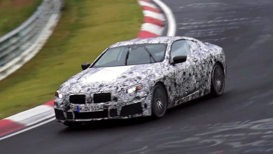 BMW 8 Series Spy Video