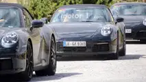 Porsche 911 Convertible Spy Pics