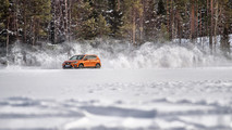 Juha Kankkunen driving the Seat Ateca