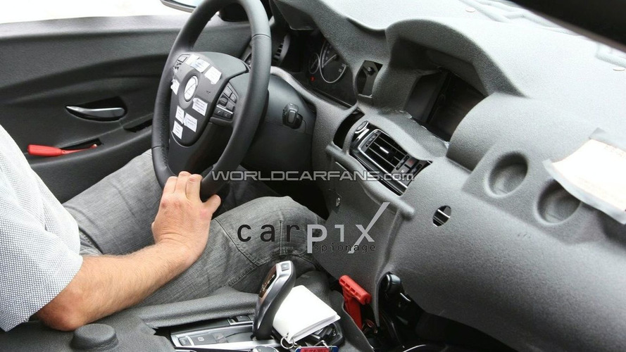 Bmw 5 Series Interior Spied In Clear View For First Time