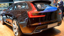 Volvo Concept Estate live in Geneva