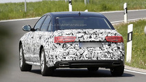 2015 Audi A6 facelift spy photo