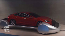 Il tunnel per auto sotto Los Angeles