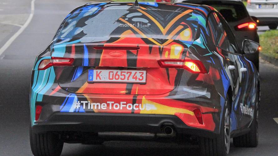 2019 Ford Focus Sedan spy photo