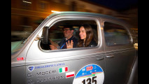 Outside Mille Miglia, Kasia Smutniak su Lancia Ardea