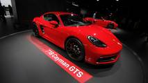 Porsche 718 Cayman GTS en el salón de Los Ángeles