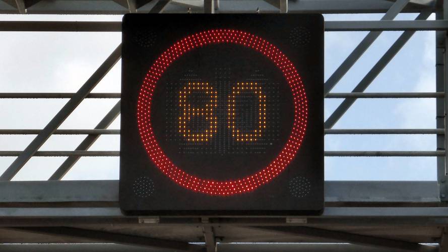 Limite de vitesse 80 km/h