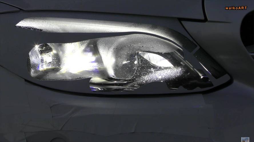 2018 Mercedes-Benz C-Class Headlight Spy Shots