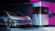 Volkswagen station de recharge mobile