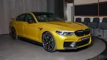 BMW M5 Competition Austin Yellow