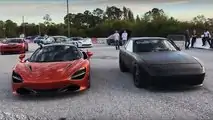 McLaren 720S vs Electric Porsche Drag Race