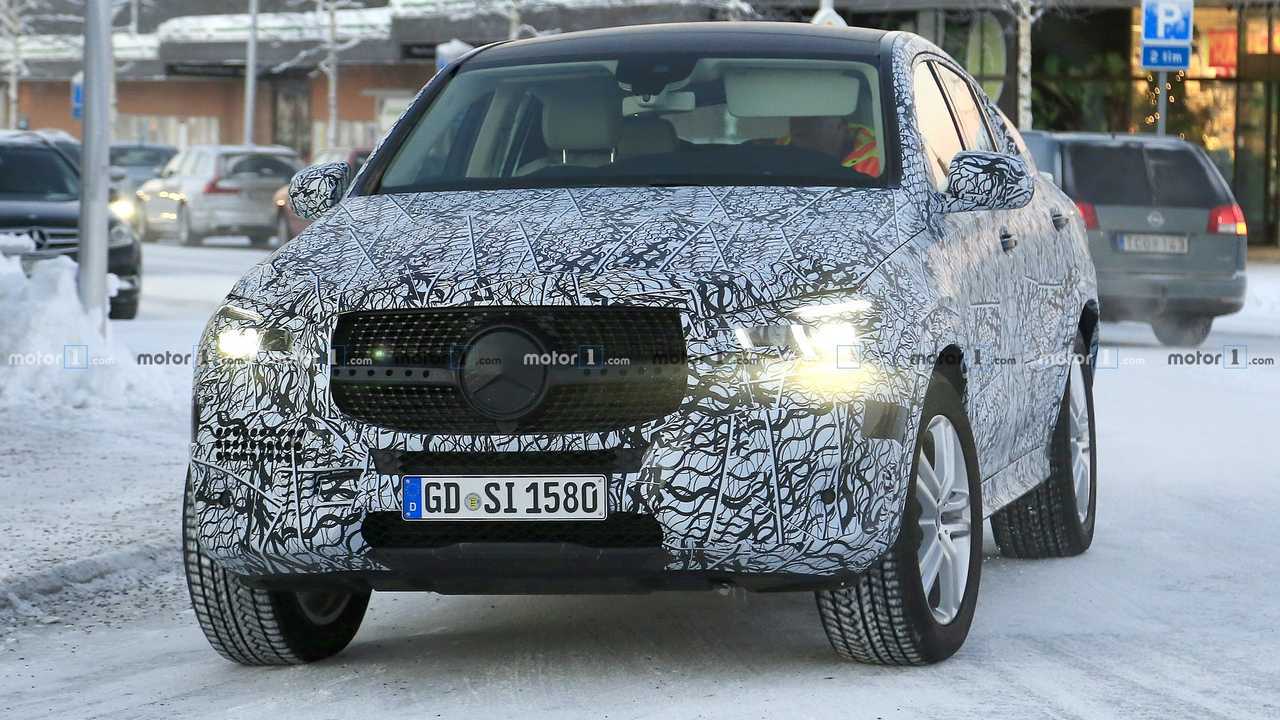 Photo espion Mercedes-Benz GLE Coupe