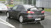 Mitsubishi EVO X Real World Spy Photos