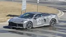 Corvette Spy-Foto mit mittlerem Motor