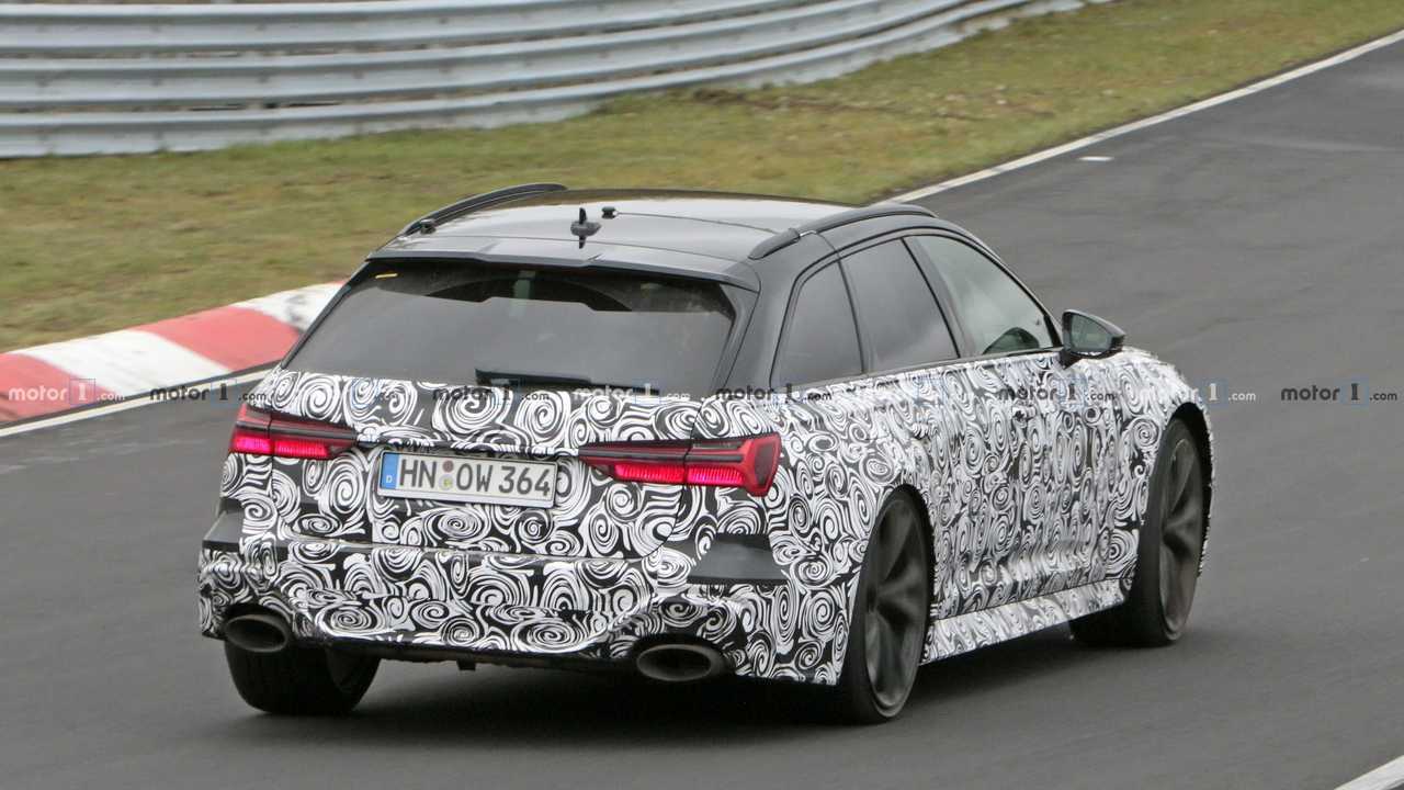 Audi RS6 Avant spy photo