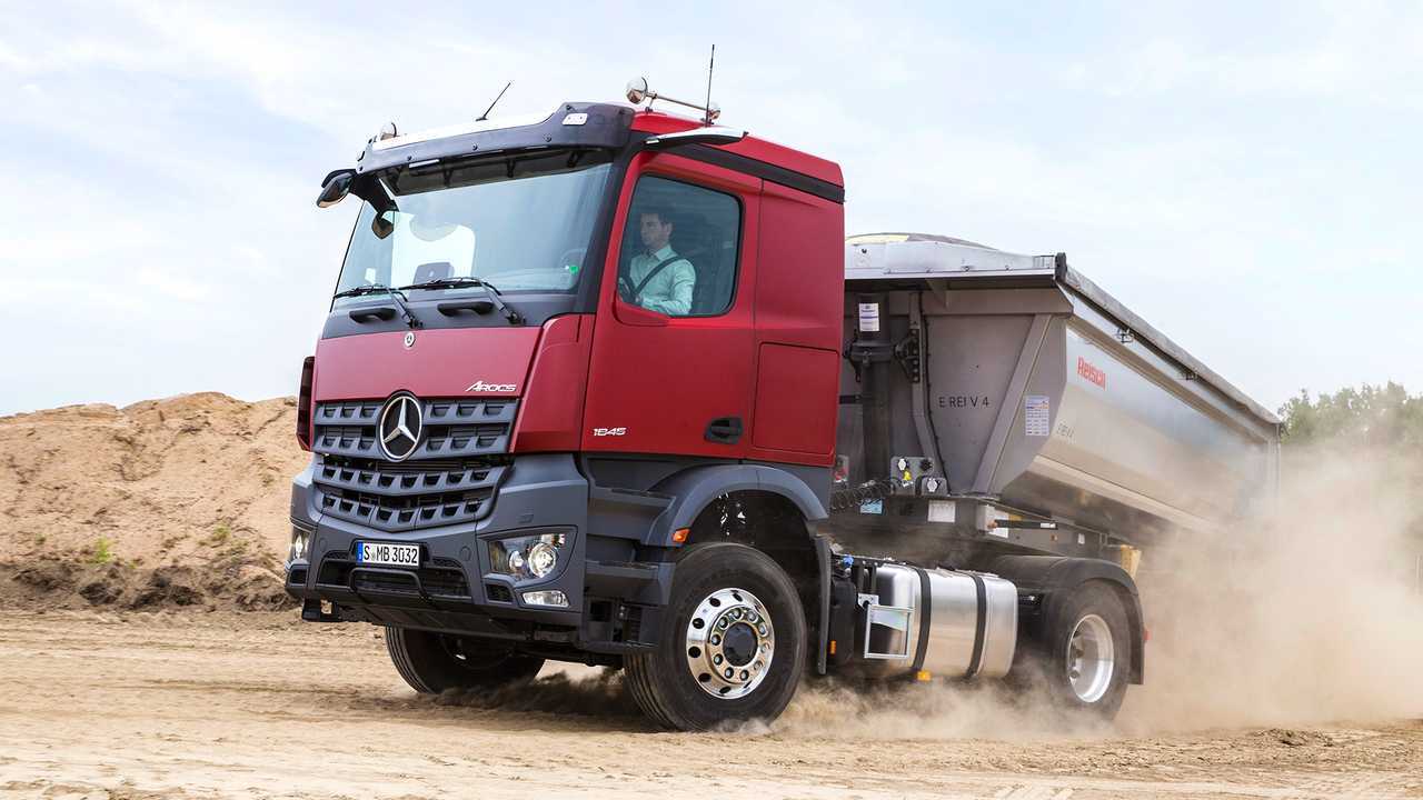 Daimler Nutzfahrzeuge auf der Bauma 2019