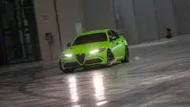 L'Alfa Romeo Giulia Quadrifoglio di 6 Underground