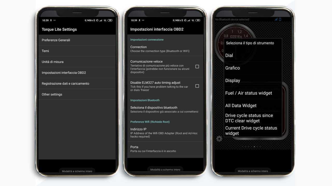Torque, l’app per individuare gli errori e leggere i dati dell’auto