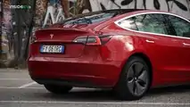 Tesla Model 3, the double test at the bench