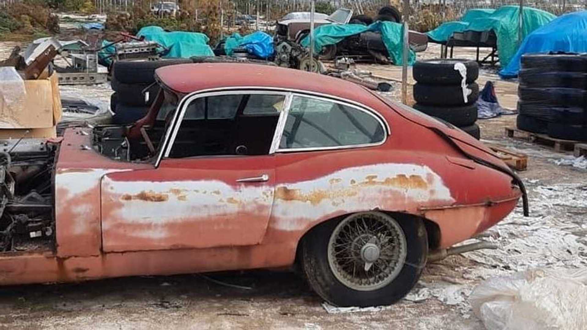 ["30 Classic And Corroded Jaguars Found In English GreenHouse"]
