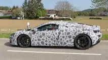 Photo espion McLaren hybride