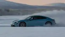 2020 Porsche Taycan 4S: Ice Driving