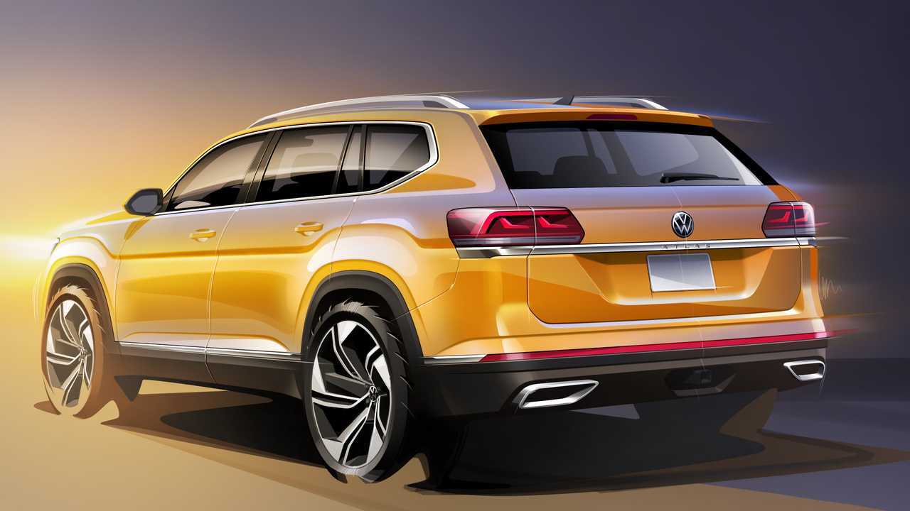 2021 VW Atlas Design Sketches