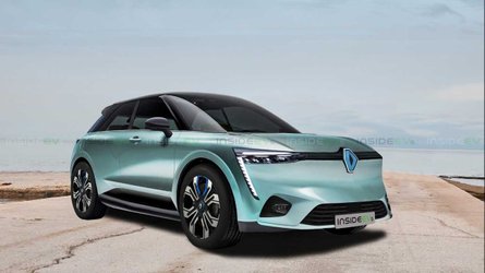 Renault Electric Crossover Rendering v2