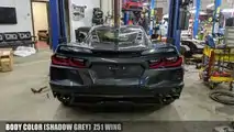 Chevy Corvette C8 Wing Comparison