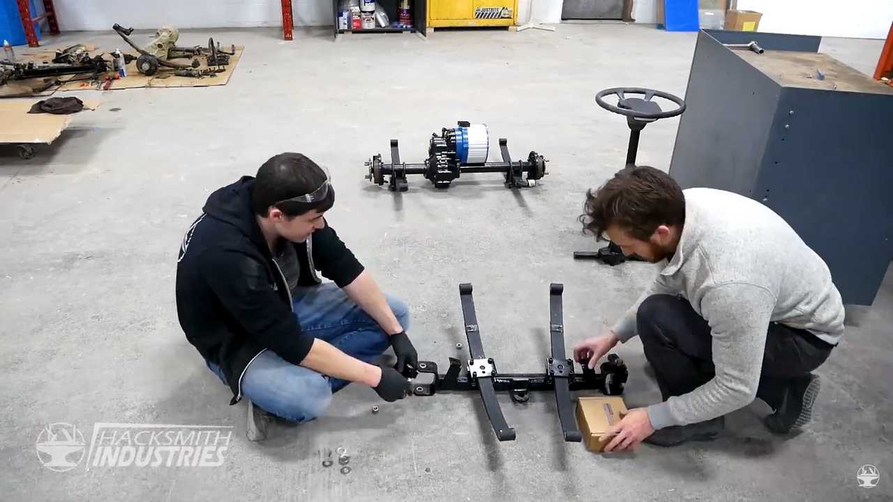 Check The First Episode Of The Hacksmith Building A Half-Sized Tesla Cybertruck