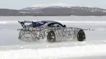 2021 Mercedes-AMG GT Nero Serie spia foto