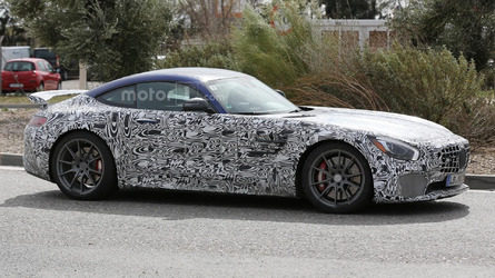 Mercedes AMG GT R spied, will debut at Goodwood