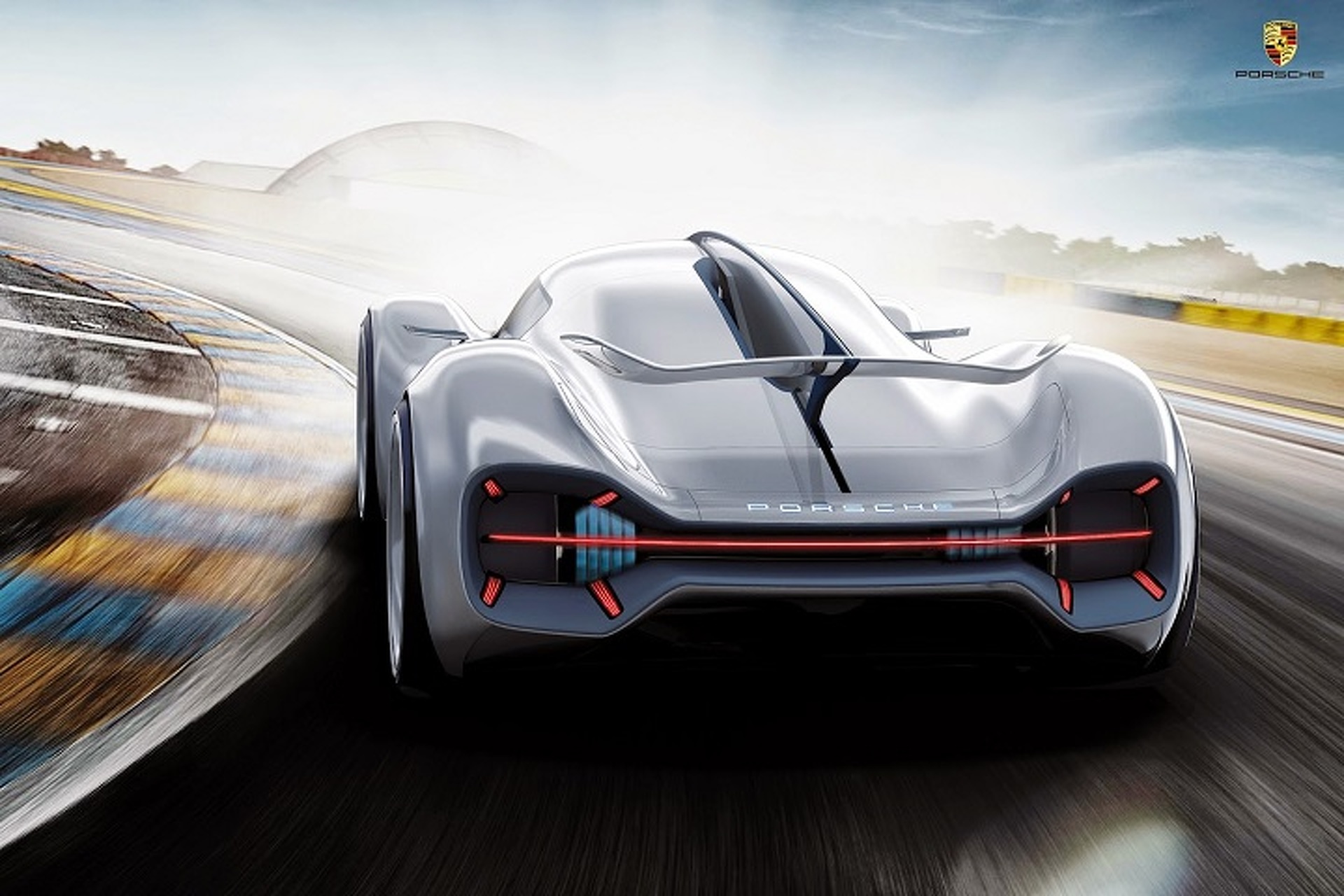 Porsche LeMans Prototype Gets a Gorgeous Rendering