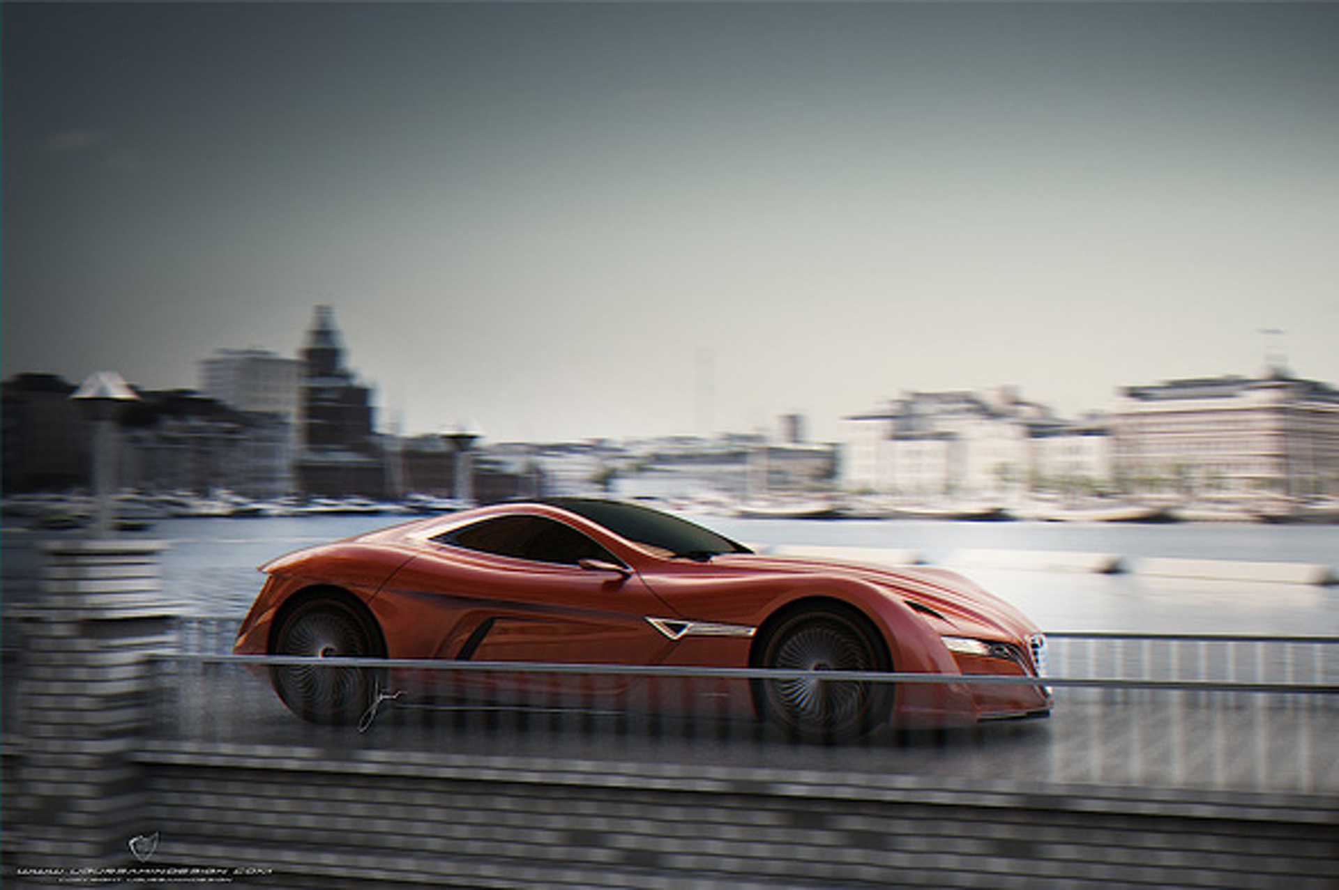Unveiled: Ugur Sahin Design Alfa Romeo 12C GTS Concept