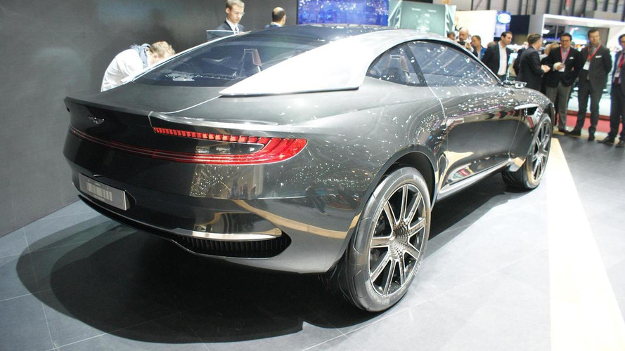 Aston Martin DBX concept at 2015 Geneva Motor Show