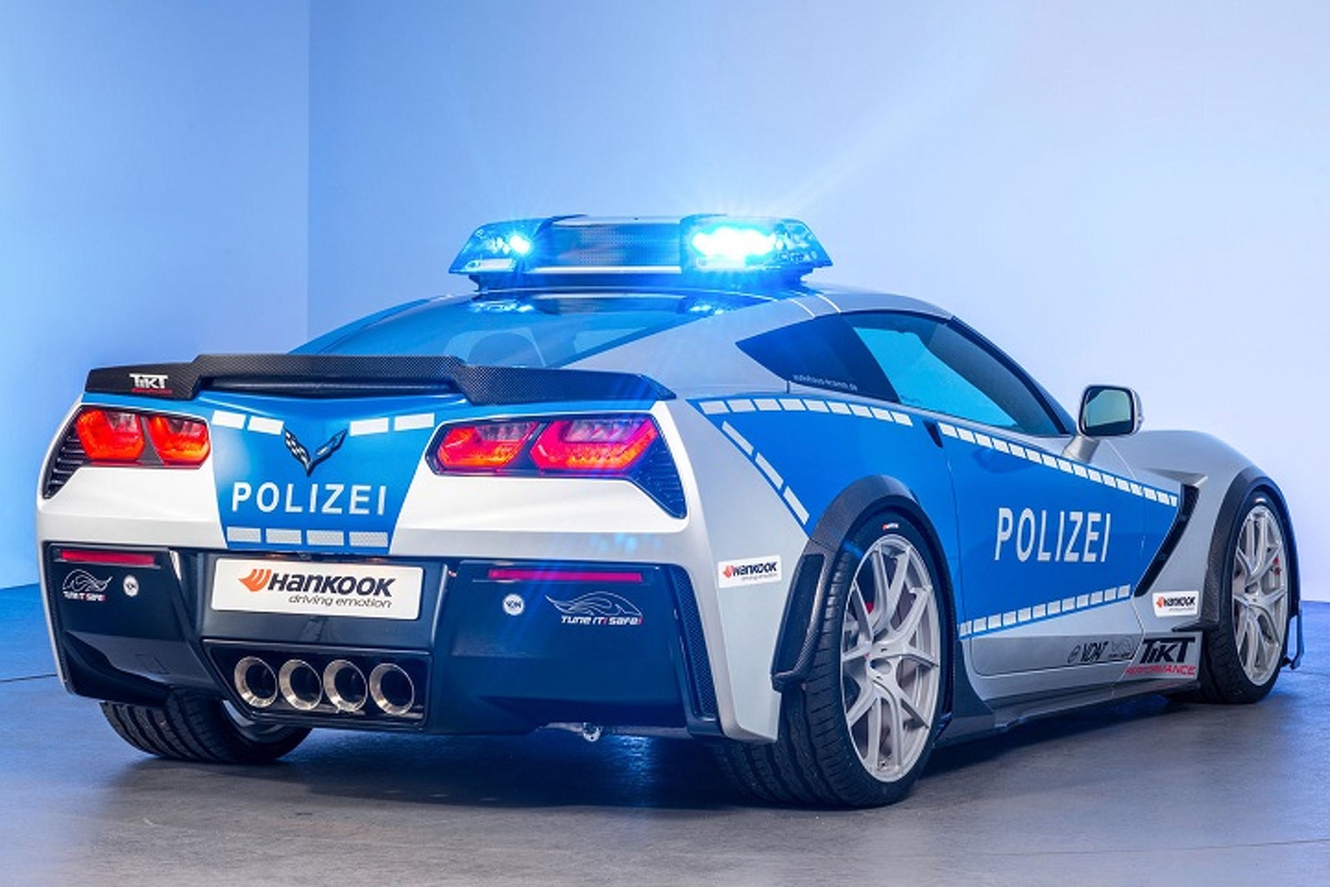 Good Luck Outrunning This Corvette Police Car