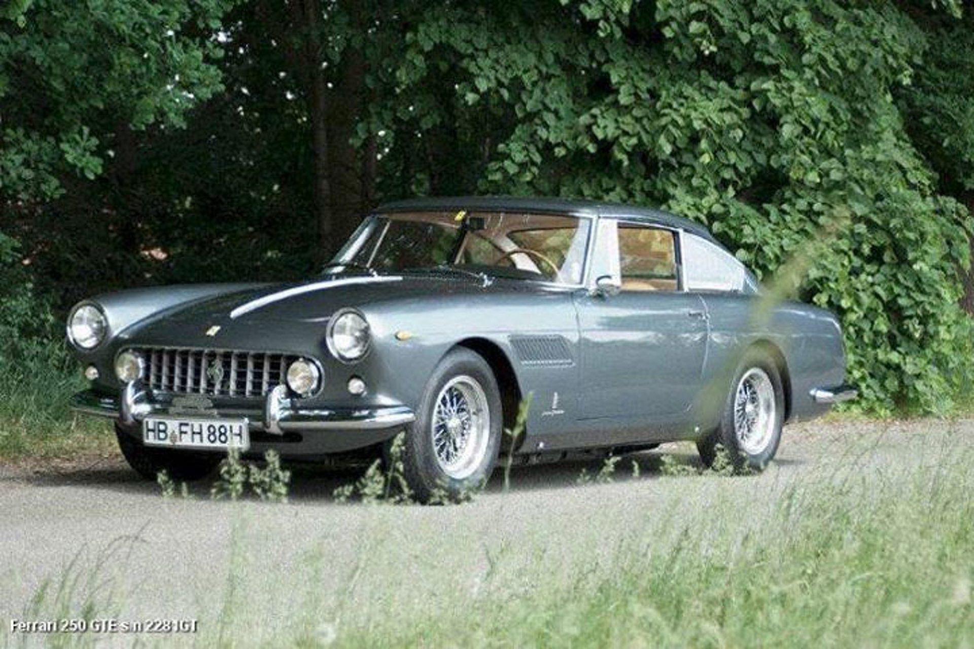 STOLEN! Help Find This Missing Ferrari 250 GTE