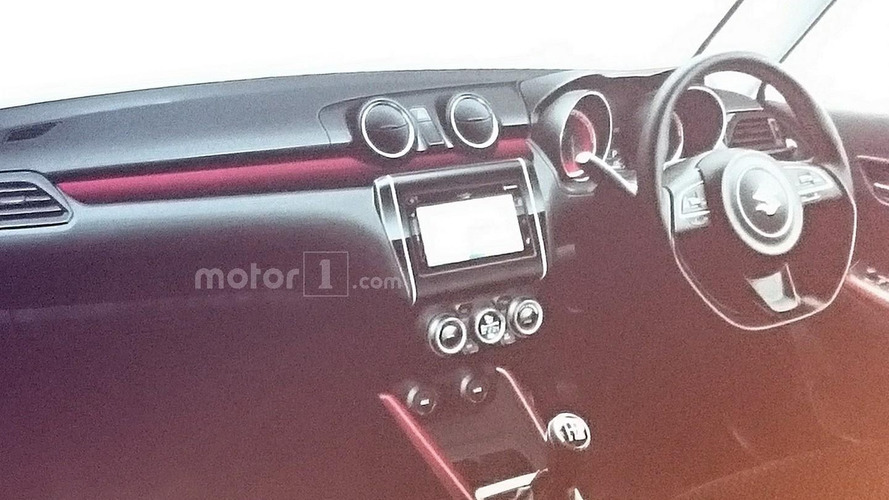 Suzuki Swift 2017 dessin 3D